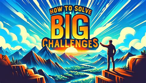 Coaching Video: How to Solve Big Challenges - Life Coach