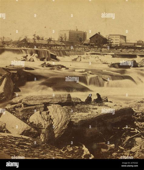 Falls of St. Anthony., Minnesota, Saint Anthony Falls (Minn Stock Photo ...