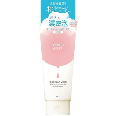 BCL Momopuri Peach Cleansing Wash Peach Cleanser 150g – Japanese Taste