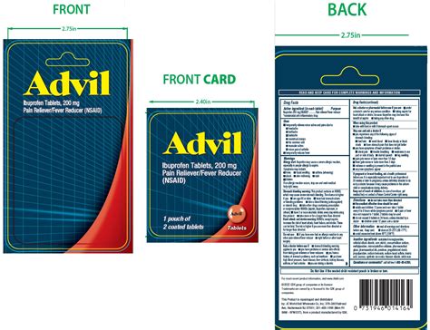 ADVIL- ibuprofen tablet, coated
