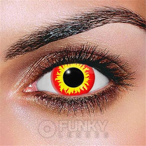 Image result for Red Color Contact Lenses