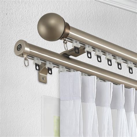 Ceiling Curtain Track Ceiling Wall Mounted Curtain Rail For Curtains ...