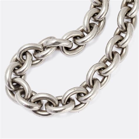 Chunky Silver Chain Necklace