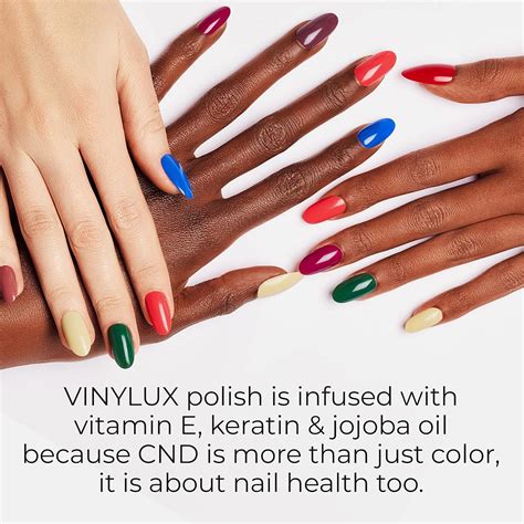 Buy CND Vinylux Longwear Red Nail Polish, Gel-like Shine & Chip ...