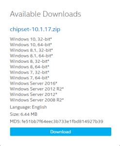 Image result for Intel Chipset Drivers Windows 1.0