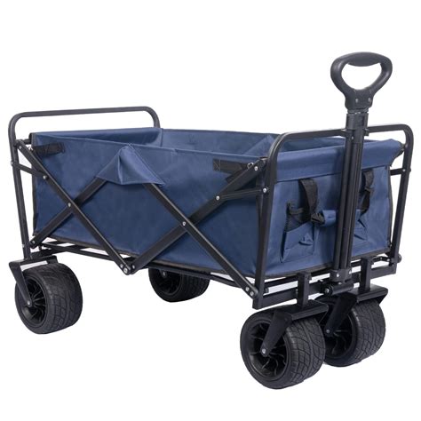 Buy Festival Trolley with All-Terrain Big Wheels and Brakes, Foldable ...
