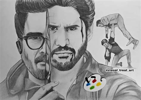 Meet Vishnu Teja, A Funko, 3D, & Pencil Artist & His Beautiful Sketche