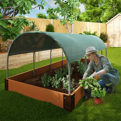 Raised Garden Bed Sun Shade Cover at Faith Fussell blog
