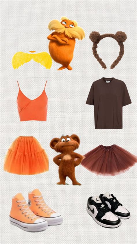 Preppy Lorax Halloween Costume