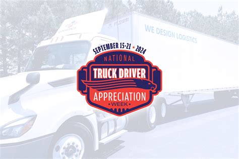 CJ Logistics America celebrates National Truck Driver Appreciation Week | CJ Logistics