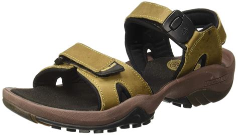 Woodland Men's Khaki Sandals -7 UK/India (41 EU)(GD 2053116) : Amazon ...