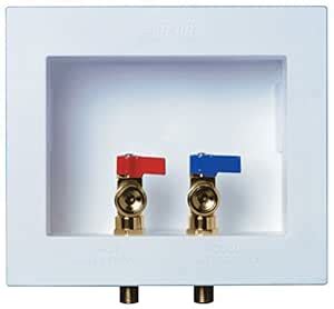 Water-Tite 82054 DU-ALL Dual-Drain Washing Machine Outlet Box - Quarter ...