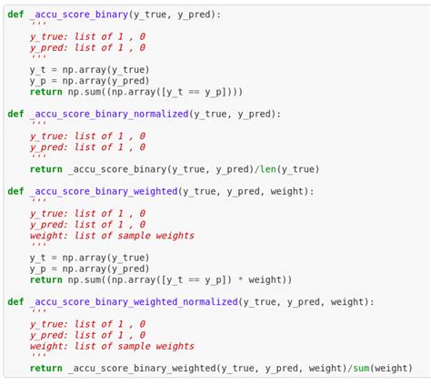 Calculating Metrics Manually Python Code 的图像结果