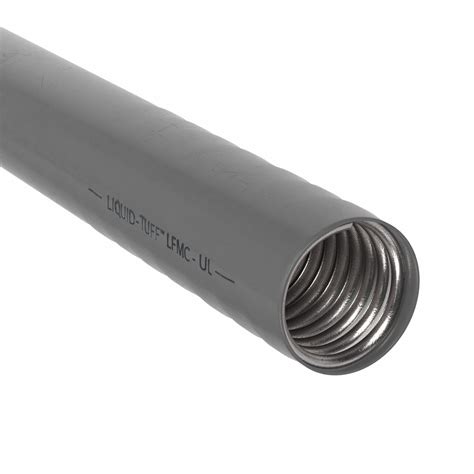 2 1/2 in Trade Size, Gray, Liquid-Tight Flex Metal Conduit - 3FKV8|6208 ...