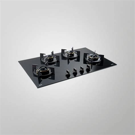 BZ 804 78cm Built-in Hob with 4 Forged Brass Burners & Auto Electric I ...