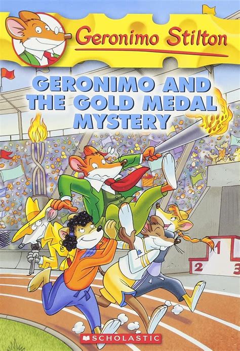 Buy GERONIMO STILTON # 33 GERONIMO AND THE GOLD MEDAL MYSTERY Book ...