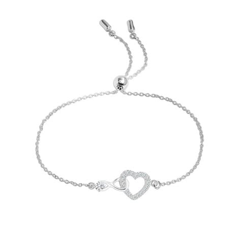 Buy Silver Infinity Bracelets for Women Online in Best Prices