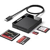 6-in-2 CFexpress/XD/CF/SD/TF/MS Card Reader USB C, USB 3.2(10Gbps ...