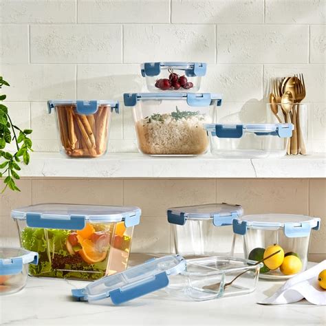 Buy Palestine Astero Deep Borosilicate Glass Storage Container - 1.4L ...