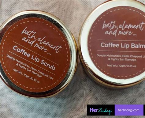 HZ Tried & Tested: Bath Element And More Coffee Lip Balm And Scrub ...