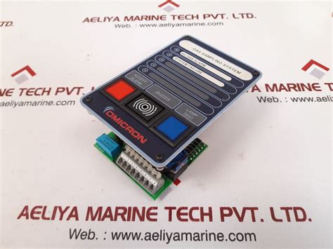 Omicron gas sampling system – Aeliya Marine Tech