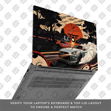 Samurai Rising Sun GTR Lenovo LOQ Essential 15IAX9E Laptop Skin
