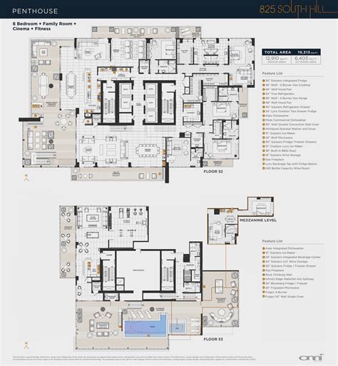 Penthouse Floor Plans