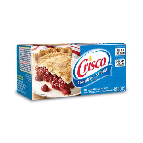 Crisco All-Vegetable Shortening, 454g/1lb., {Imported from Canada ...