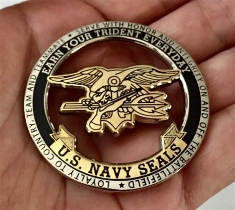 Navy Seals Trident Challenge Coin - USN CPO DEVGRU India | Ubuy