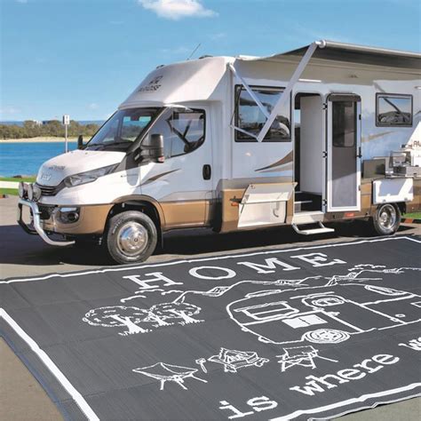 Amazon.com: RV Outdoor Rug for Camping, 9x12 Feet RV Reversible Mat ...
