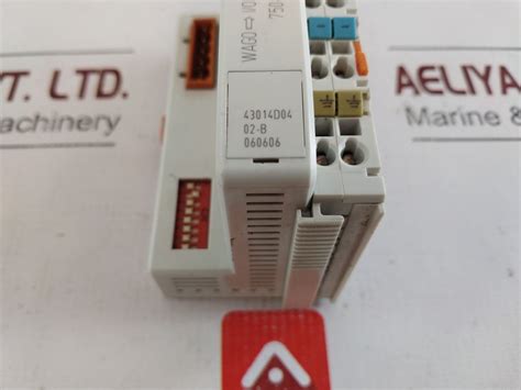 Wago 750-306 Field Bus Coupler Module 43014D0402-b060606 – Aeliya Marine