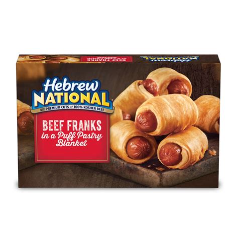 Onion Free? Hebrew National Beef Franks in a Puff Pastry Blanket, 18.4 ...