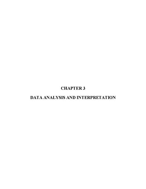 CHAPTER 3 DATA ANALYSIS AND INTERPRETATION UDS Final Exam - Studocu
