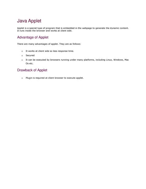 Image result for Applet Examples