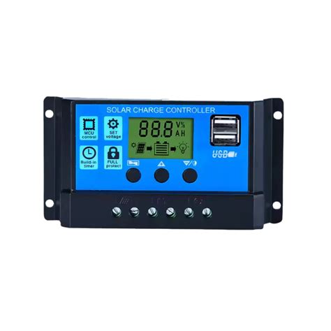 Smart Solar Charge Controller 10A with Timer – Robocraze