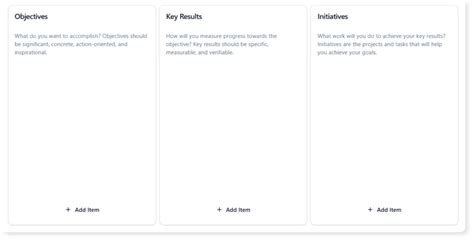 AI-Powered OKR Canvas | AI Tool by Visual Paradigm