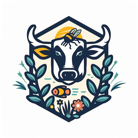A cow logo Photos - Download Free High-Quality Pictures | Freepik