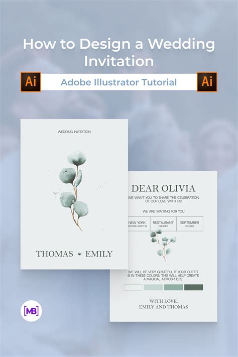 Adobe Illustrator Invitations