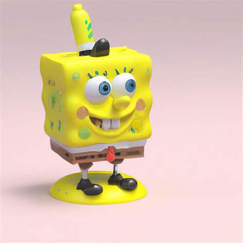 3D Render of SpongeBob SquarePants by sanrio | OpenArt