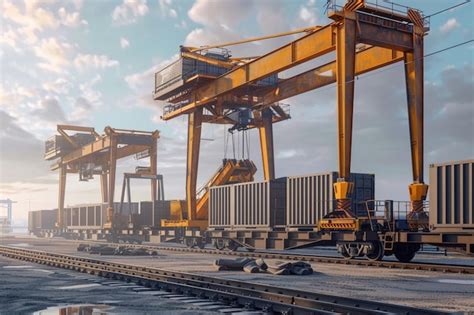 Image result for Loading a Cargo Train