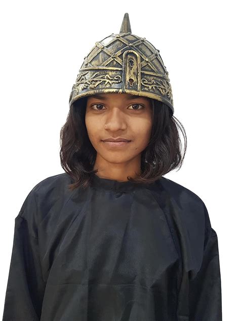 BookMyCostume Medieval Ancient King War Helmet Kids & Adults Fancy ...