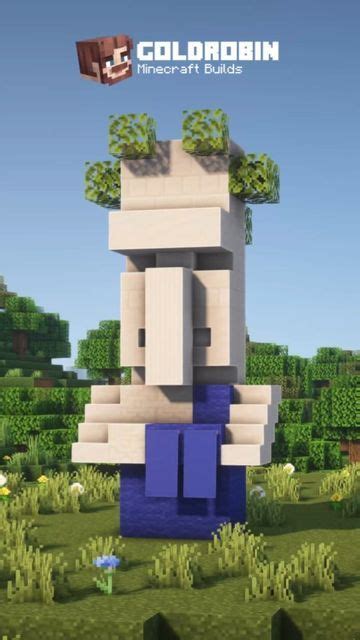 Image result for Greek Statue Tutorials Minecraft