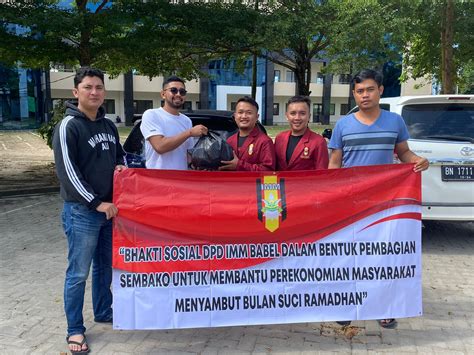 Sambut Ramadhan 1444 H, Ikatan Mahasiswa Muhammadiyah Babel Bagikan ...