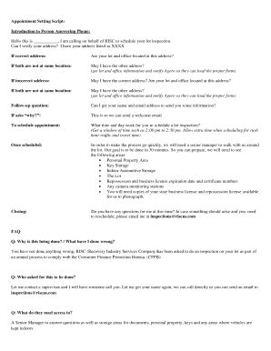 Appointment-Setting Script 的图像结果