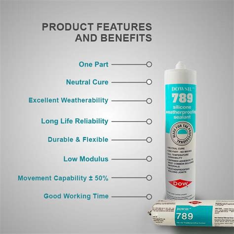 DOWSIL™ 789 Silicone Weather Proofing Sealant