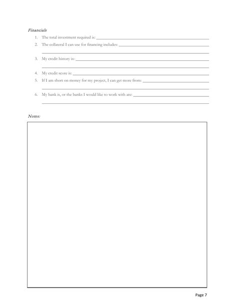 Blank Business Plan Template 的图像结果