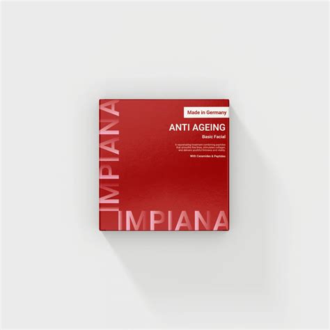 Anit Ageing Basic Facial – Impiana Skincare