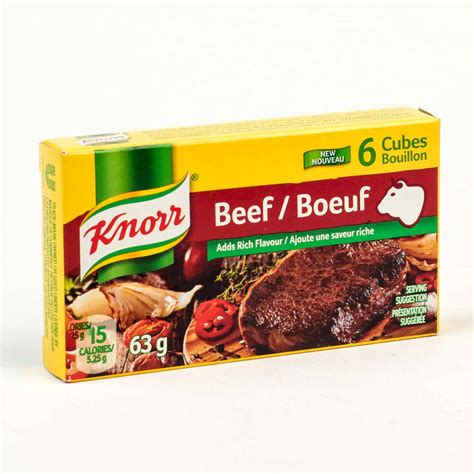 Knorr Beef Boullion Cube 24x63g - Uno Foods