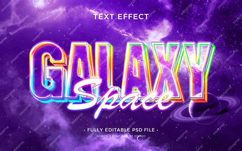 Science fiction text effect | Premium PSD