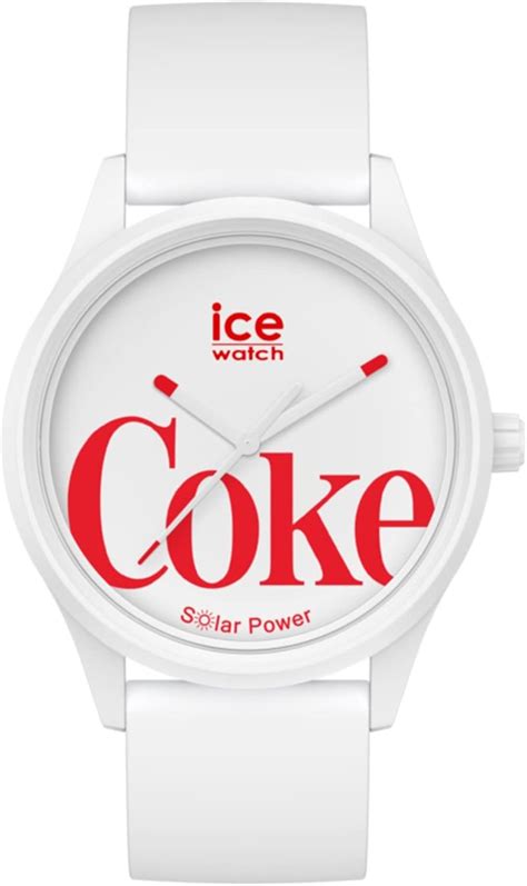 Buy Ice coca-cola Unisex Analog Quartz Watch with Silicone Bracelet ...